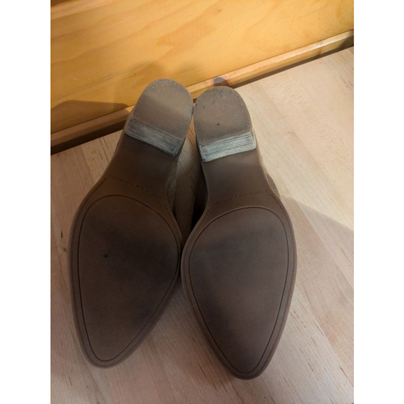 Women's Lucky Brand Brown Suede Mules Size 8 - Picture 5 of 6
